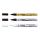 Marker olejowy Snowman cienki 0.5mm, Srebrny